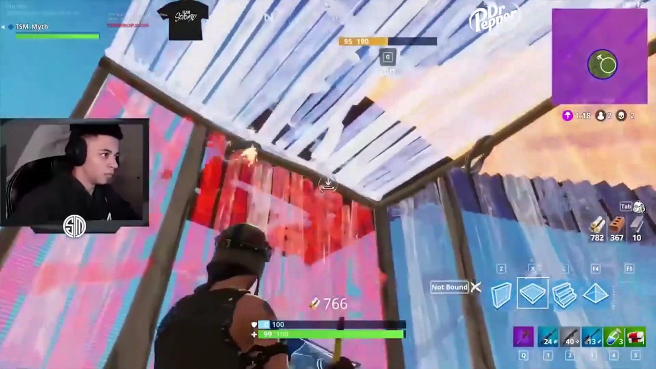 TSM Myth VS. TSM Daequan 1v1 (Season 1 First Pro's Fight) Fortnite Battle Royale!