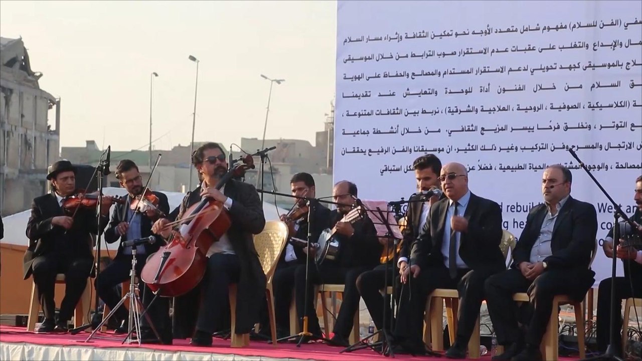 حفل موسيقي بالموصل لدعم إعادة إعمار المدينة