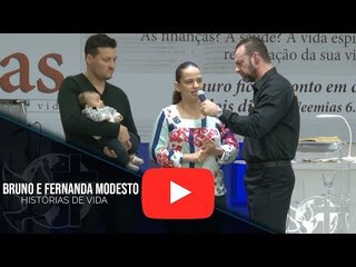 Histórias de Vida - Bruno e Fernanda Modesto #bispacleorossafa