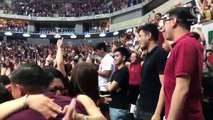 Check out the UP crowd at the Mall of Asia Arena!