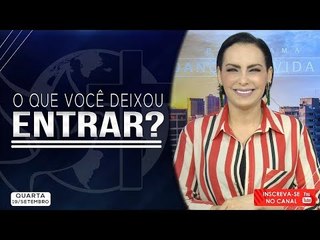O que você deixou entrar?// Bispa Cléo