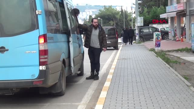 Sinop Dolmuşta 'Kadına Şiddete Sıfır Tolerans'