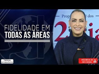 Fidelidade em todas as áreas// Bispa Cléo HD