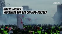 Gilets jaunes : violences sur les Champs-Elysées