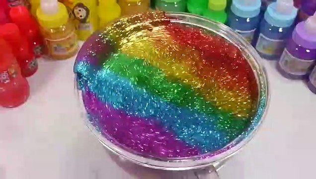 Water Balloons Orbeez Learn Colors Glue Glitter Slime Mix Surprise Eggs Toys