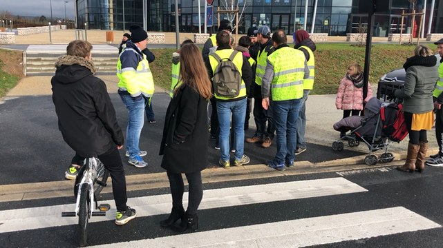 Gilets jaunes. Barrage filtrant à l’entrée d’Alençon