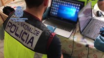 Operación policial contra la pedofilia