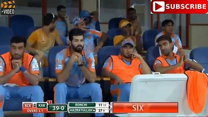 Hazratullah Zazai 6 Sixes 6 Balls - FULL Highlights - 666666 -  APL - Afghanis 3