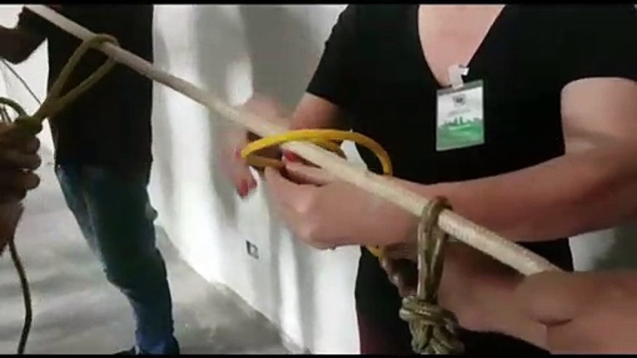 Curso capacita para trabalho em altura