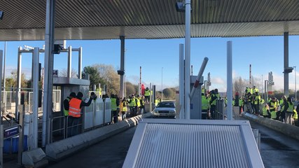 A81 : Entre 300 et 400 gilets jaunes pour une opération « péage gratuit »