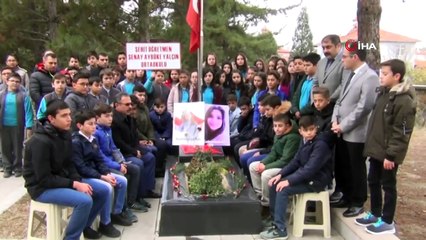 Şehit Aybüke Öğretmen Mezarı Başında Anıldı