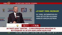 Cumhurbaşkanı Erdoğan: 31 Mart 2019 için asıl sloganımız belli