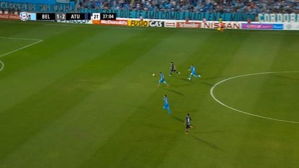 لقطة: الدوري الأرجنتيني: رودريغيز يصعق بلغرانو بهدف خلّاب مؤكّدًا فوز توكومان