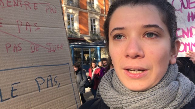 Marche contres les violences sexistes et sexuelles à Rennes