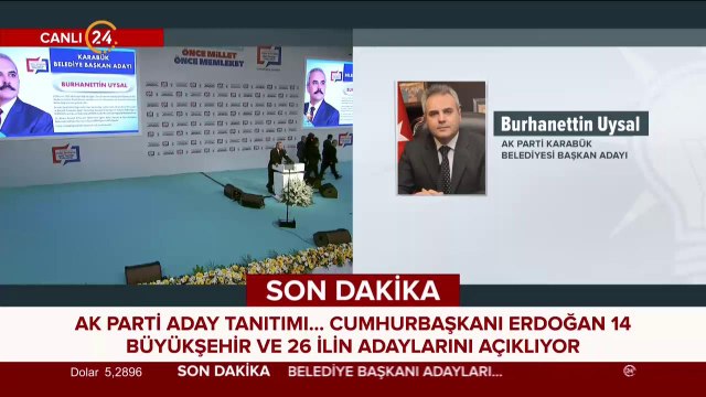 AK Parti Kastamonu Belediye Başkanı adayı