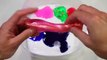 Mixing Store Bought Slime into Glossy Clicky Slime to Make Gross Slime Smoothie!