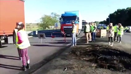 GILETS JAUNES - Situation à Béziers ouest - 24 nov 2018