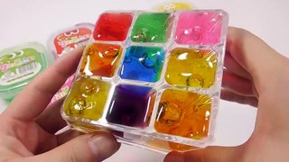 Rainbow Jelly Monster Slime !! Kit 커다란 말랑 말랑 젤리 몬스터 액체괴물 액괴 풍선 흐르는 점토 슬라임 놀이