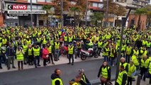 Manifestation des Gilets Jaunes à Montauban