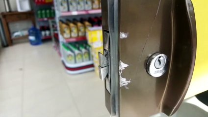 Homem arromba empresa para furtar R$ 2