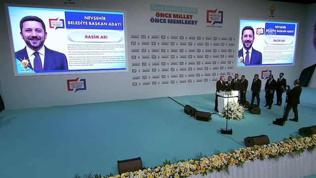 Cumhurbaşkanı Erdoğan - Nevşehir, Niğde ve Ordu adaylarının açıklanması - İSTANBUL