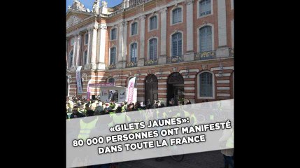 «Gilets Jaunes»: 80 000 personnes ont manifesté dans toute la France