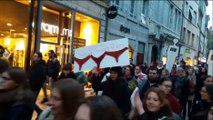 Manifestation contre les violences faites aux femmes à Besançon