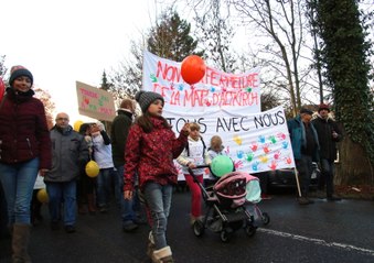 Manifestation à Altkirch: "Je ne vois pas le Sundgau sans sa maternité"