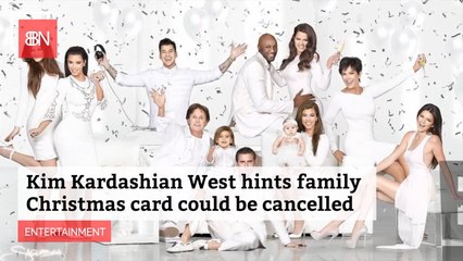 Could The Much Anticipated Kardashian Christmas Card Be Canceled