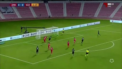 Premier but de Bounedjah vs Al Arabi