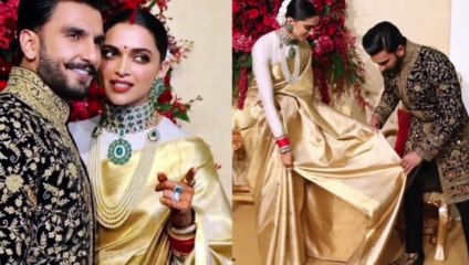 Ranveer Deepika Grand Reception Pics