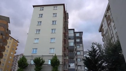 Trabzon'da Yüksekten Düşen İşçi Öldü