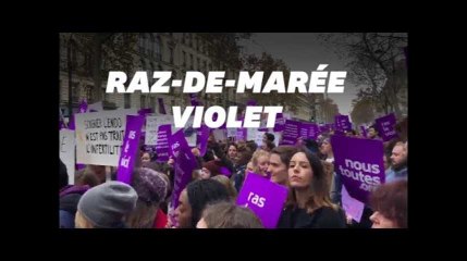 La marche #NousToutes a rassemblé plus de monde à Paris que les gilets jaunes