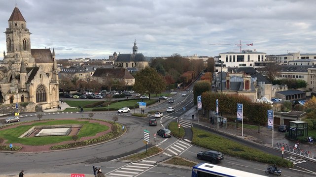 Vue de la grande roue de CAEN
