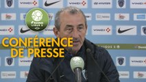 Conférence de presse Paris FC - Havre AC (1-0) : Mecha BAZDAREVIC (PFC) - Oswald TANCHOT (HAC) - 2018/2019