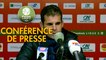 Conférence de presse US Orléans - Stade Brestois 29 (0-0) : Didier OLLE-NICOLLE (USO) - Jean-Marc FURLAN (BREST) - 2018/2019