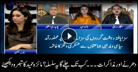 Download Video: PML-N's Maiza comments on sit-ins, negotiations