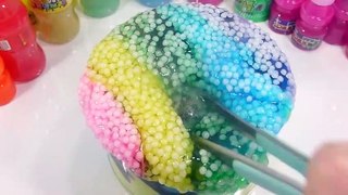 1000 Degree Ball VS Mix Slime All Colors Clay DIY Learn Colors Slime Water Balloons Surprise Toys