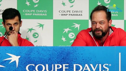 Coupe Davis 2018 - France-Croatie 2018 - Zeljko Krajan n'a pas aimé l'attitude du public du stade de Lille lors du double : "Que ça ne se reproduise pas dimanche !"