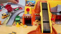 Tayo the Little Bus Crane & Baby Doll Kinetic Sand Play Disney Cars Surprise Eggs Toys
