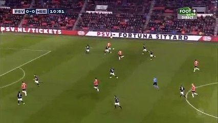 Hirving Lozano goal - PSV 1-0 Heerenveen