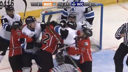 ECHL Wichita Thunder 2 at Kansas City Mavericks 4