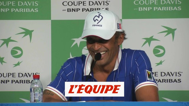 Noah «Je ne vais rien vous dire» - Tennis - Coupe Davis