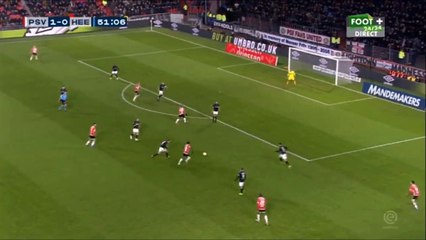 Luuk de Jong stunning bicycle kick goal - PSV 2-0 Heerenveen