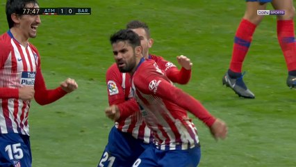 La Liga - Atlético Madrid : Diego Costa se réveille face au Barça !