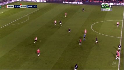 Hirving Lozano second goal - PSV 3-0 Heerenveen