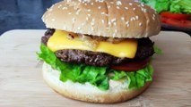 Burger | Beef burger | Homemade | Fast food recepie | Kids lunch box recepie | Burger recepie