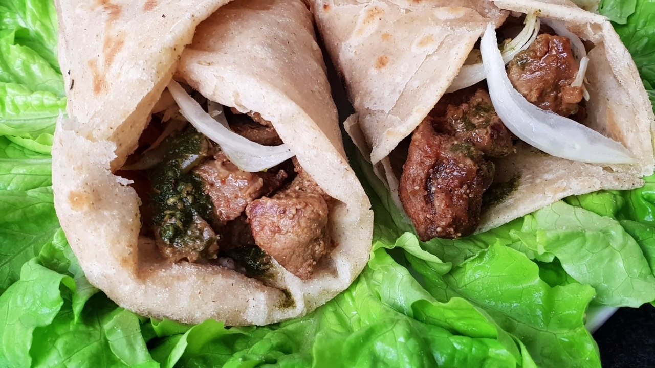 Bihari boti |  Paratha roll