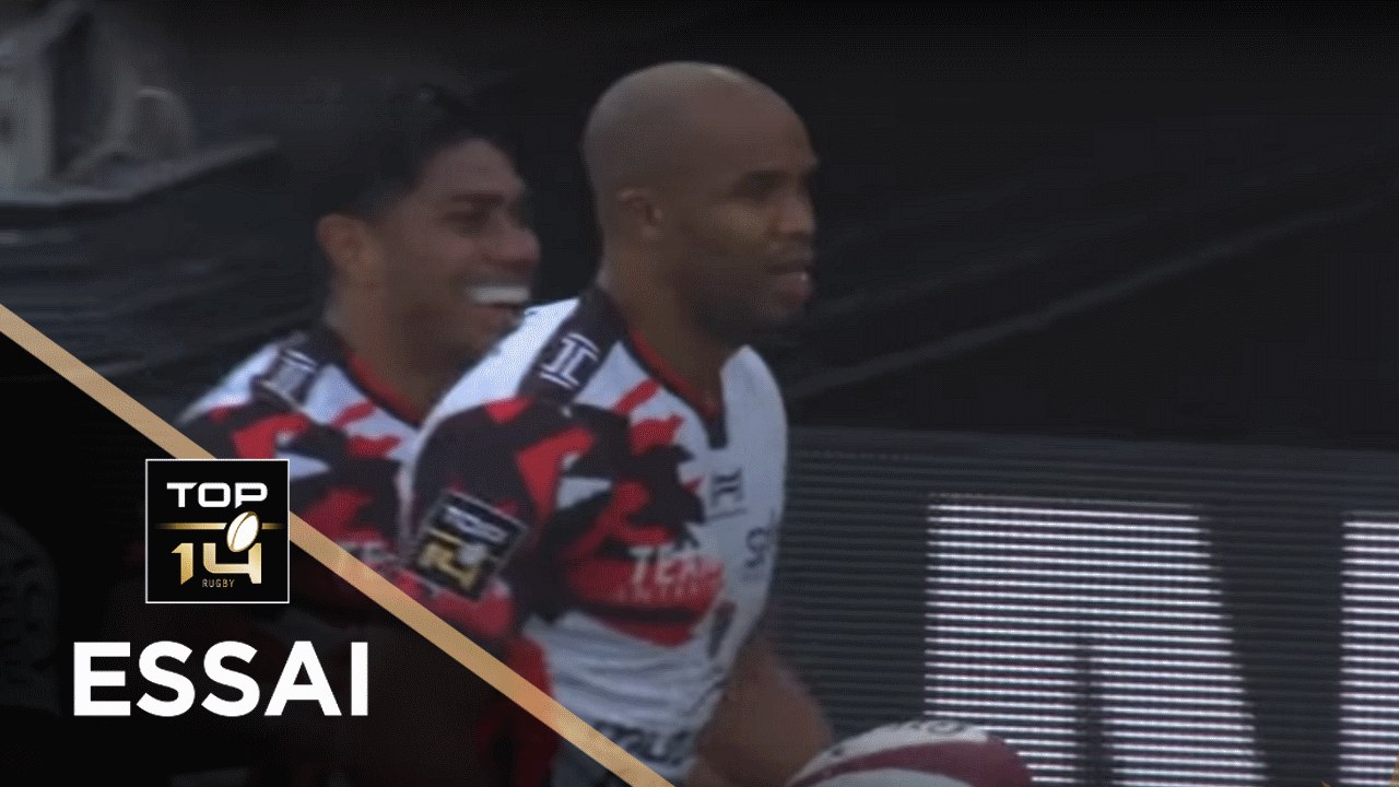 TOP 14 - Essai JP PIETERSEN (RCT) - Bordeaux-Bègles - Toulon - J10 - Saison 2018/2019