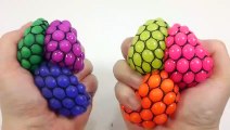 DIY Change Colors Squishy Stress Ball How To Make 'Colors Yogurt Milk Icecream' Learn Colors Slime